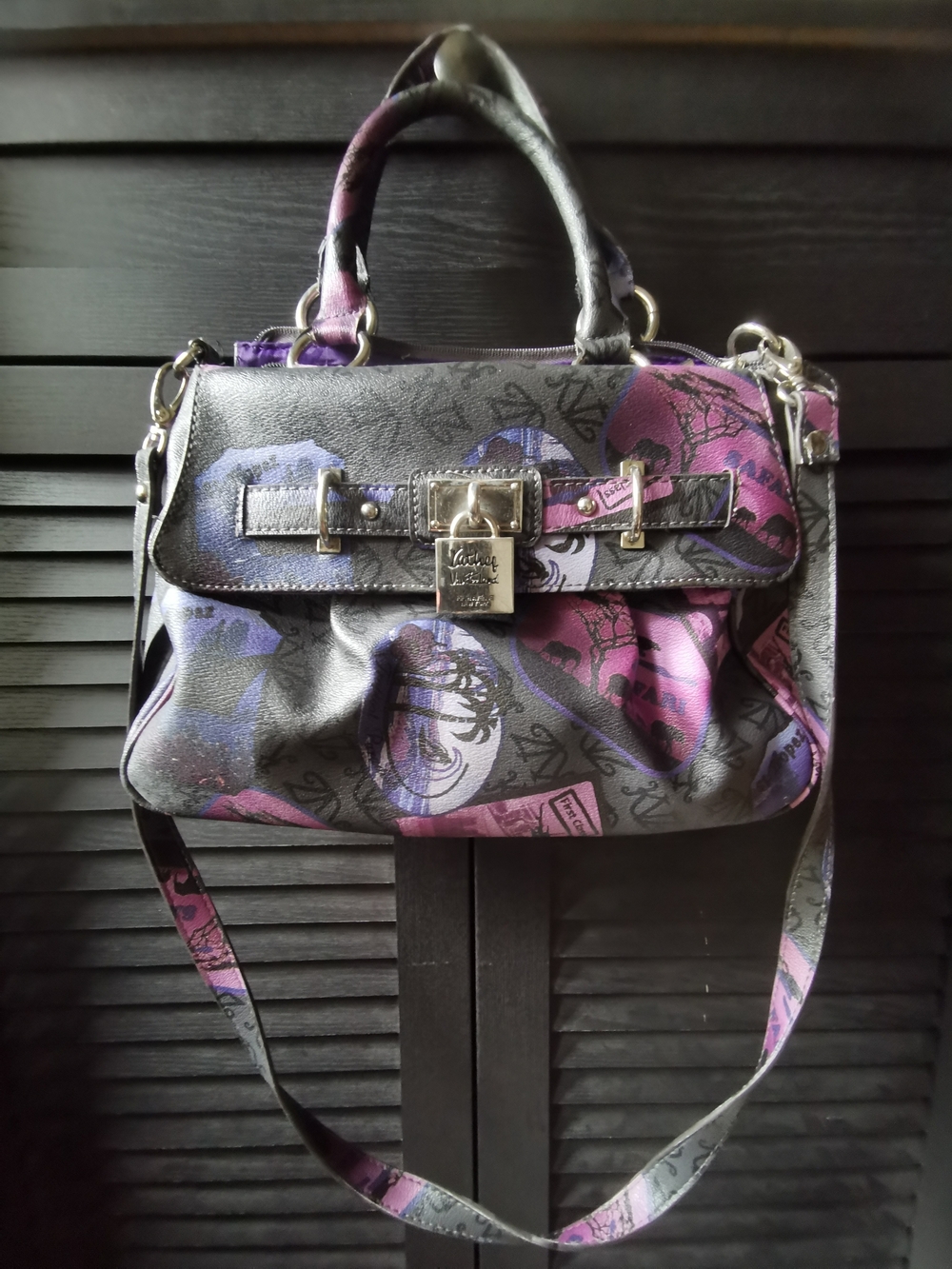 Kathy Van Zeeland "Ticket To Ride" Satchel